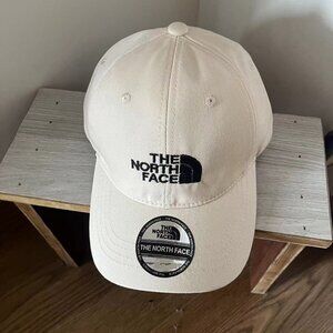 The North Face Cream Classic Logo Baseball Cap